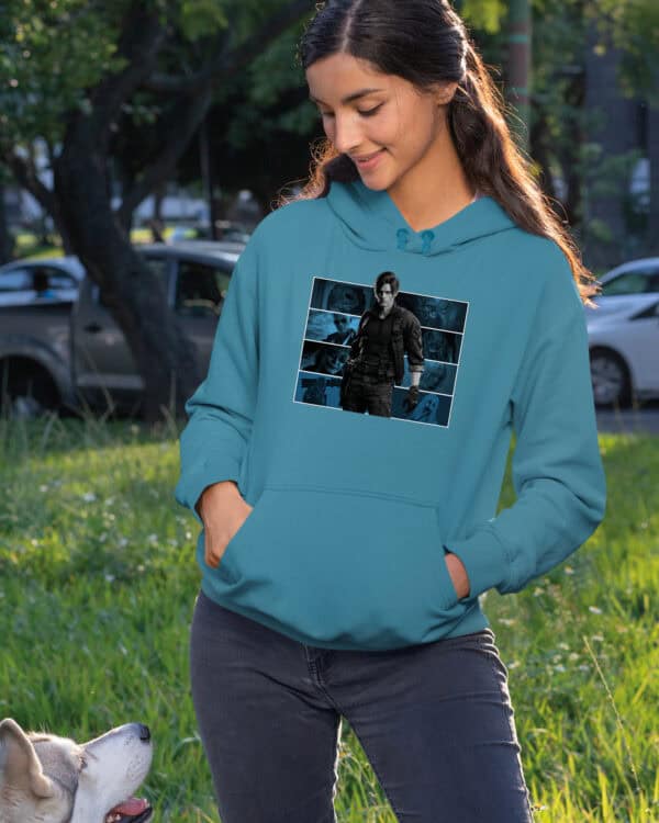 1724 (22) Bluza z kapturem Resident Evil <br>Leon Kennedy Personalizowana