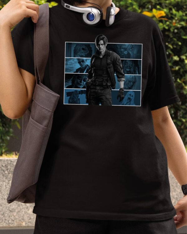 1724 (8) Koszulka Resident Evil <br>Leon Kennedy Personalizowana
