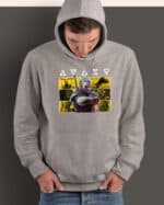 1726 (14) Bluza z kapturem Wiedźmin Geralt <br>Personalizowana Gry