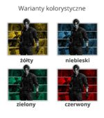 Warianty Kolorystyczne Leon Koszulka Resident Evil <br>Leon Kennedy Personalizowana