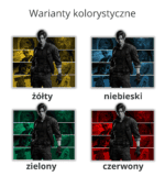 Warianty Kolorystyczne Leon Bluza z kapturem Resident Evil <br>Leon Kennedy Personalizowana
