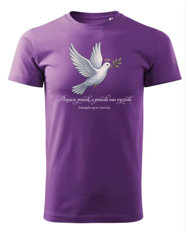 1727 (1) Koszulka Katolicka Ewangelia wg św. Jana 8,32