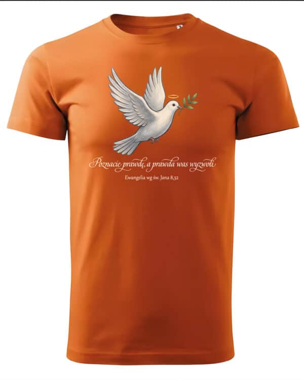 1727 (6) Koszulka Katolicka Ewangelia wg św. Jana 8,32