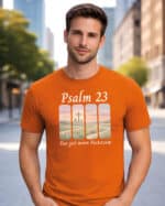 1729 (7) Koszulka Katolicka Psalm 23 Baranek Boży