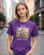 1732 (3) Koszulka Katolicka Jezu Ufam Tobie