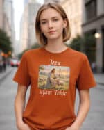 1732 (9) Koszulka Katolicka Jezu Ufam Tobie