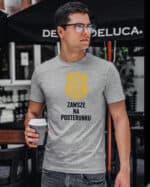 1733 (9) Koszulka dla Policjanta Prezent <br>Zawsze na Posterunku