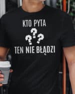 1735 (15) Koszulka Prezent dla Nauczyciela Śmieszna Pytanie