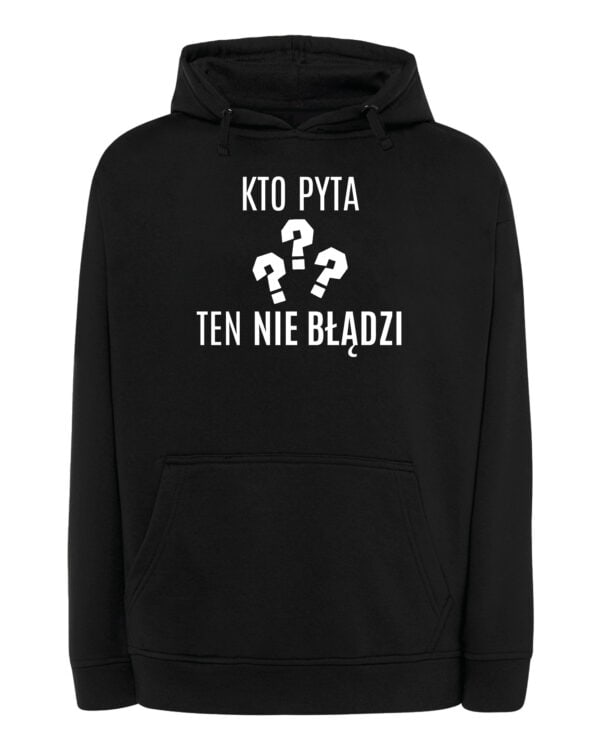 1735 (25) Bluza z kapturem Prezent dla Nauczyciela <br>Śmieszna Pytanie