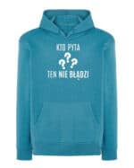 1735 (30) Bluza z kapturem Prezent dla Nauczyciela <br>Śmieszna Pytanie