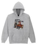 1736 (16) Bluza z kapturem dla Strażaka <br>Śmieszna Super Prezent