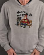 1736 (20) Bluza z kapturem dla Strażaka Śmieszna Super Prezent