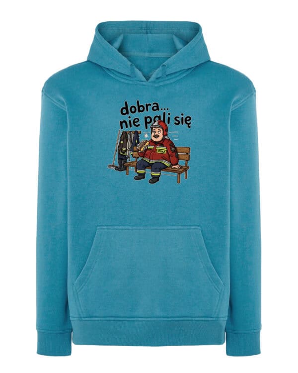 1736 (30) Bluza z kapturem dla Strażaka <br>Śmieszna Super Prezent