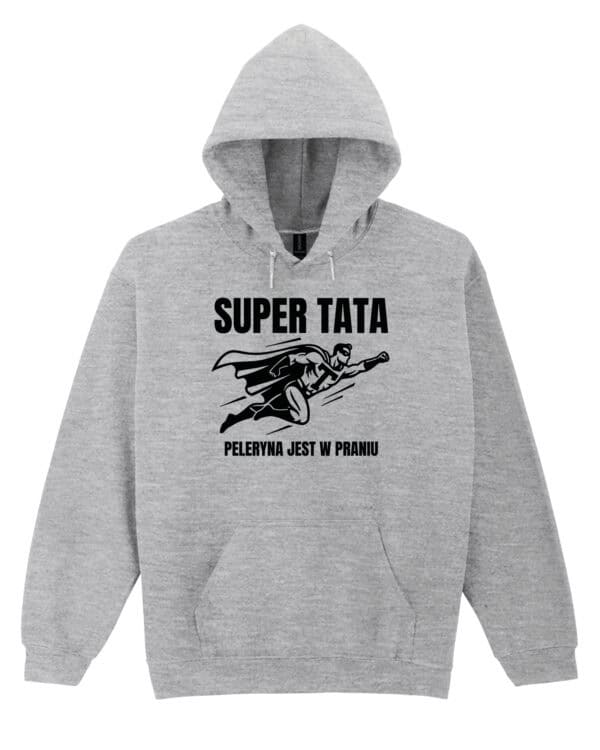 1737 (10) Bluza z kapturem Prezent dla Taty <br>Super Tata Dzień Ojca