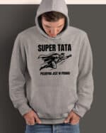 1737 (11) Bluza z kapturem Prezent dla Taty <br>Super Tata Dzień Ojca