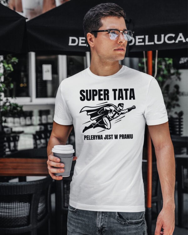 1737 (2) Koszulka Prezent dla Taty <br>Super Tata Dzień Ojca