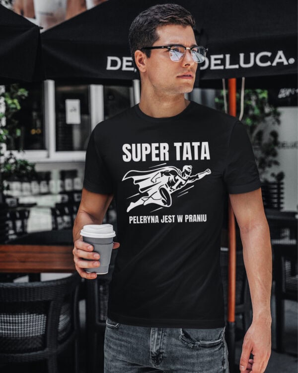 1737 (8) Koszulka Prezent dla Taty <br>Super Tata Dzień Ojca