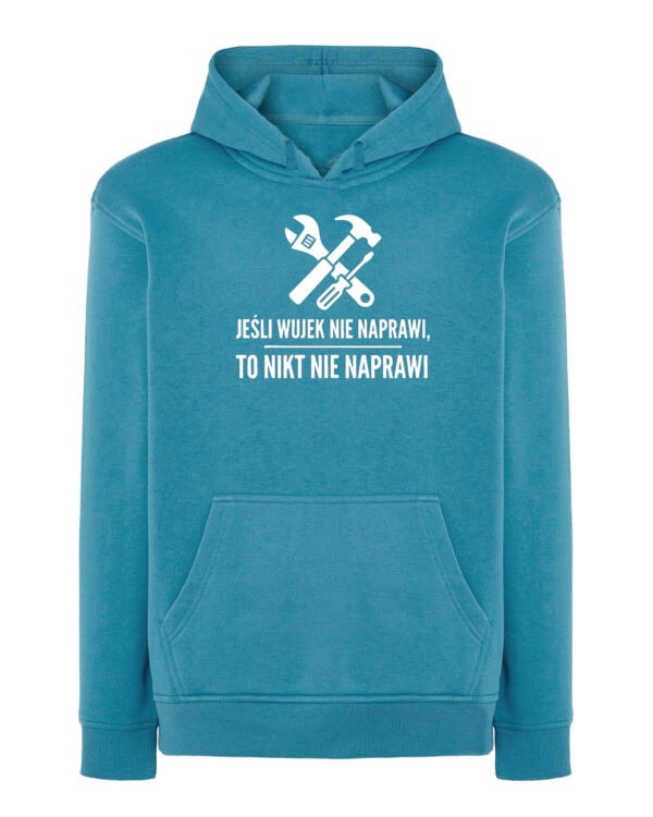 1738 (18) Bluza z kapturem Prezent dla Wujka Naprawa