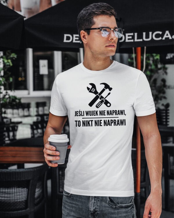 1738 (2) Koszulka Prezent dla Wujka Naprawa