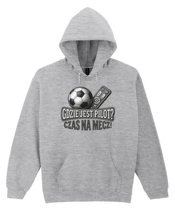 1739 (16) Bluza z kapturem na Mecz <br>Piłka Nożna Plan na Wieczór
