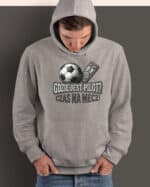 1739 (19) Bluza z kapturem na Mecz <br>Piłka Nożna Plan na Wieczór