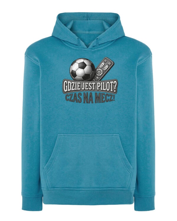 1739 (30) Bluza z kapturem na Mecz <br>Piłka Nożna Plan na Wieczór