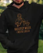 1740 (14) Bluza z kapturem Prezent dla Wujka Mistrz Grilla