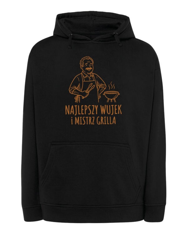 1740 (15) Bluza z kapturem <br>Prezent dla Wujka Mistrz Grilla