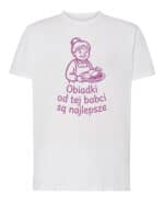1742 (1) Koszulka Prezent dla Babci <br>Obiad u Babci