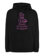 1742 (13) Bluza z kapturem Prezent dla Babci <br>Obiad u Babci