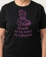 1742 (9) Koszulka Prezent dla Babci <br>Obiad u Babci