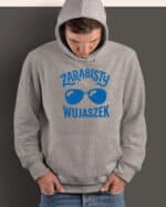 1744 (11) Bluza z kapturem Prezent dla Wujka <br>Zarąbisty Wujek