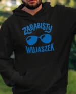 1744 (14) Bluza z kapturem Prezent dla Wujka Zarąbisty Wujek