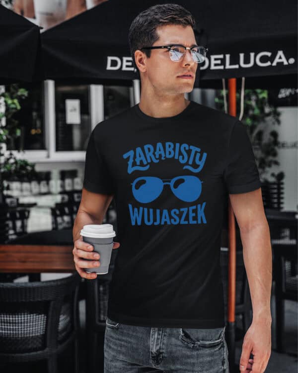 1744 (8) Koszulka Prezent dla Wujka <br>Zarąbisty Wujek