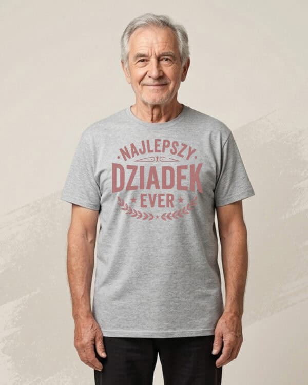 1745 (5) Koszulka Prezent dla Dziadka <br>Najlepszy Dziadek Ever