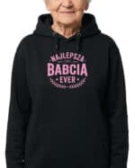 1746 (14) Bluza z kapturem Prezent dla Babci <br>Najlepszy Babcia Ever