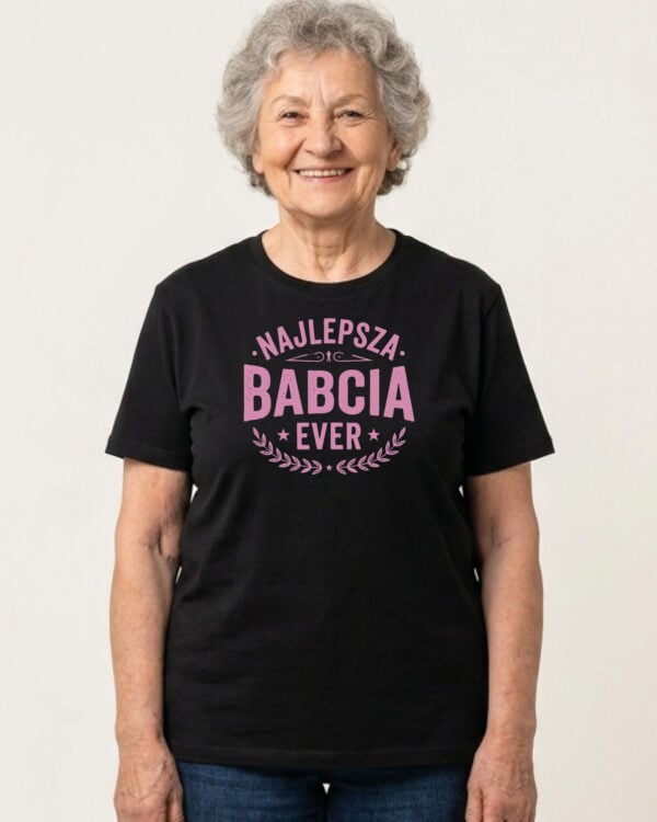 1746 (8) Koszulka Prezent dla Babci <br>Najlepszy Babcia Ever