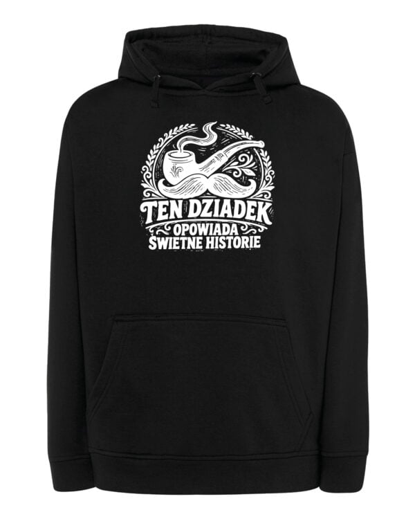1747 (13) Bluza z kapturem Prezent dla Dziadka <br>Super Historie Dziadka