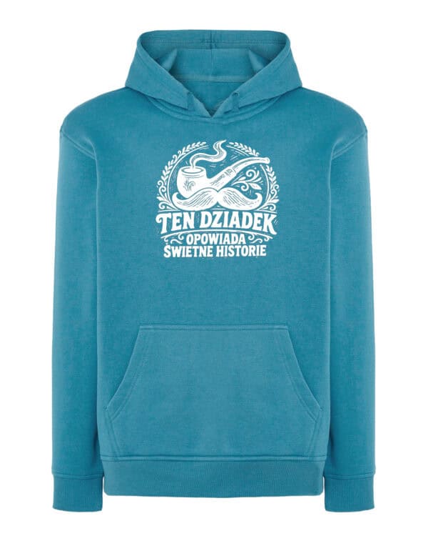 1747 (16) Bluza z kapturem Prezent dla Dziadka <br>Super Historie Dziadka