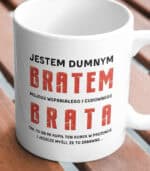 TL0951 MUG3 Kubek Prezent dla Brata od Brata Zabawny Śmieszny