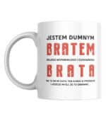 TL0951 MUG5 Kubek Prezent dla Brata <br>od Brata Zabawny Śmieszny