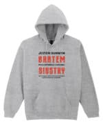 TL0952 SIM16 Bluza z kapturem Prezent dla Brata <br>od Siostry Zabawny Śmieszny