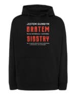 TL0952 SIM25 Bluza z kapturem Prezent dla Brata <br>od Siostry Zabawny Śmieszny