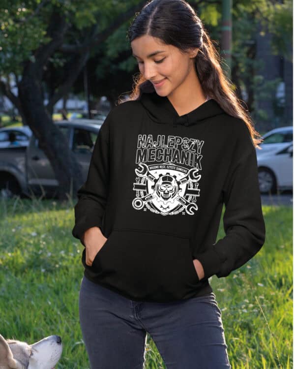 TL1748 SIM23 Bluza z kapturem Prezent dla Mechanika <br>Najlepszy Mechanik