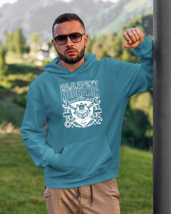 TL1748 SIM26 Bluza z kapturem Prezent dla Mechanika <br>Najlepszy Mechanik