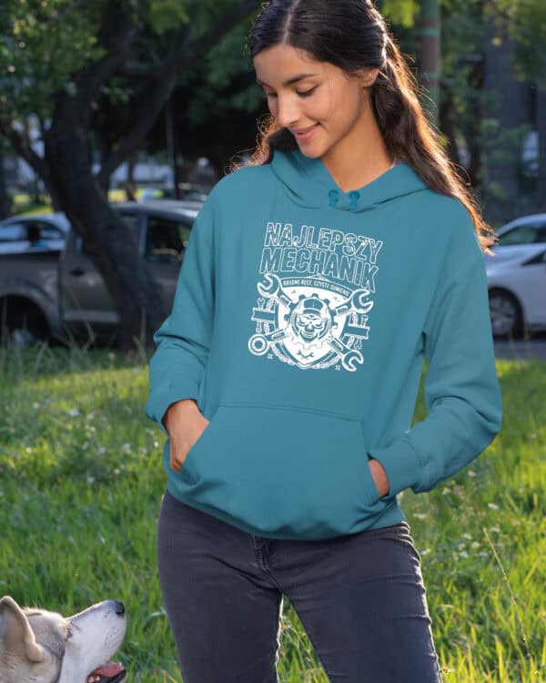TL1748 SIM28 Bluza z kapturem Prezent dla Mechanika <br>Najlepszy Mechanik