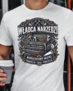 TL1749 SIM5 Koszulka dla Mechanika Władca Narzędzi Prezent