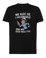 TL1751 SIM11 Prezent dla Pielęgniarki Śmieszna Koszulka