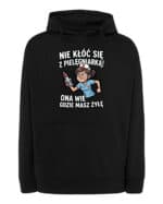 TL1751 SIM25 Prezent dla Pielęgniarki <br>Śmieszna Bluza z kapturem
