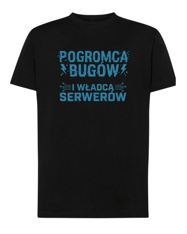TL1756 SIM11 Koszulka Prezent dla Informatyka IT <br>Władca Serwerów